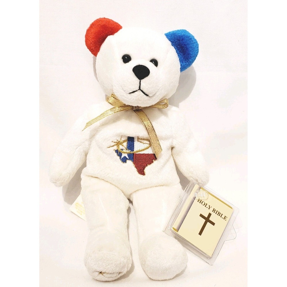 2000 Holy Bears The God Bless Texas Series    9"